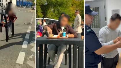 Поставил стол с едой на «зебру» и поел на камеру: блогера наказали в Усть-Каменогорске