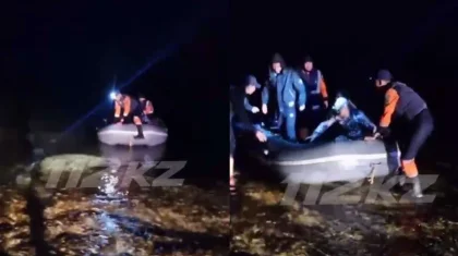 Трех человек на лодке унесло в открытое море в Мангистау (ВИДЕО)