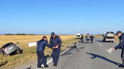 «Газель» выехала на встречку: женщина-водитель погибла в ДТП в Костанайской области
