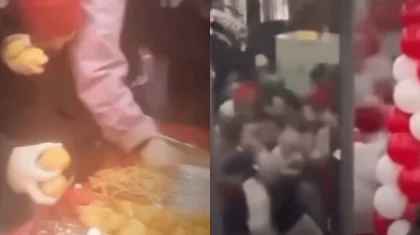 Бесплатные угощения и скидки закончились хаосом: видео с толпами людей шокировали Казнет