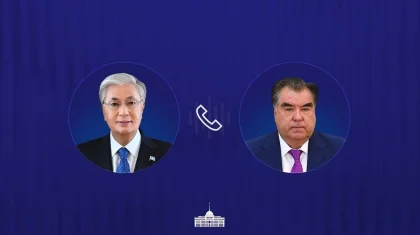 Токаев поздравил Эмомали Рахмона с днем рождения