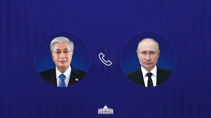 Токаев поздравил Путина с 74-летием