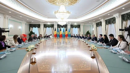 «Мы очень впечатлены развитием страны»: король Бельгии о Казахстане