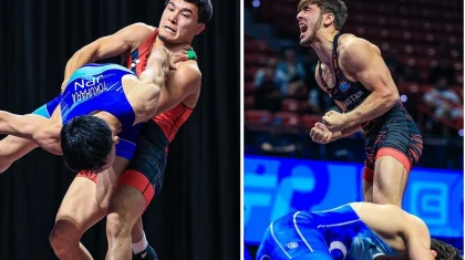 Казахстанские борцы завоевали два золота на чемпионате мира U23 в США