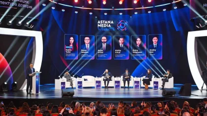 Дискуссии об ИИ и будущее журналистики: чем запомнился первый день Astana Media Week 2026