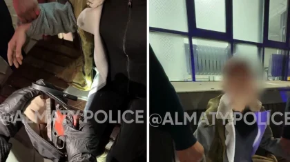 Женщину с пистолетом и патронами задержали в Алматы (ВИДЕО)