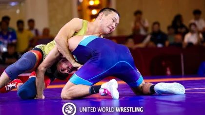 Мерей Базарбаев стал чемпионом мира по вольной борьбе