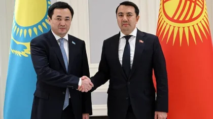Спикер Курултая встретился с председателем Жогорку Кенеша