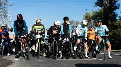 В Алматы состоялась двухдневная велогонка D’ Giro Almaty 2026