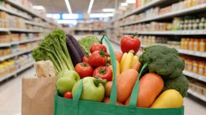 Продажи продовольственных товаров увеличились в Казахстане
