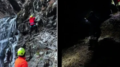 Спасатели пришли на помощь четверым туристам в горах Алматы