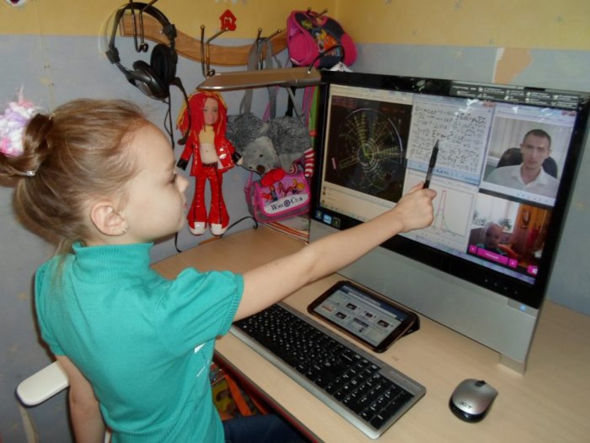 Занятие с ребенком за компьютером