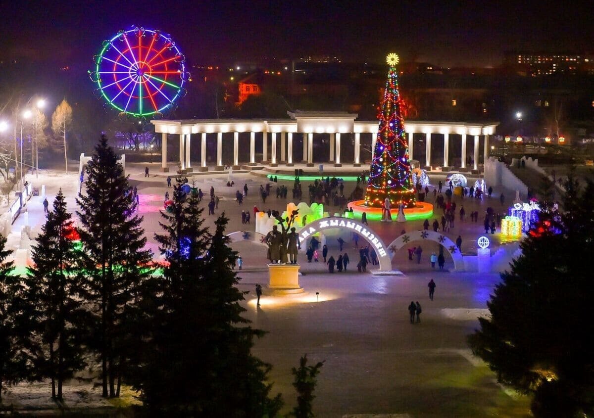 Новый Год 2022 Казахстан