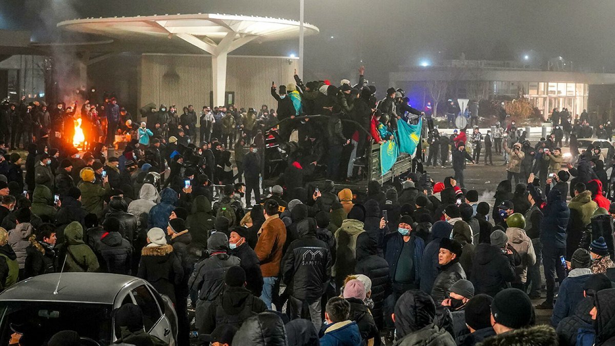 Участника январских беспорядков осудили в Шымкенте